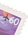 Upper right corner of 60 cent stamp